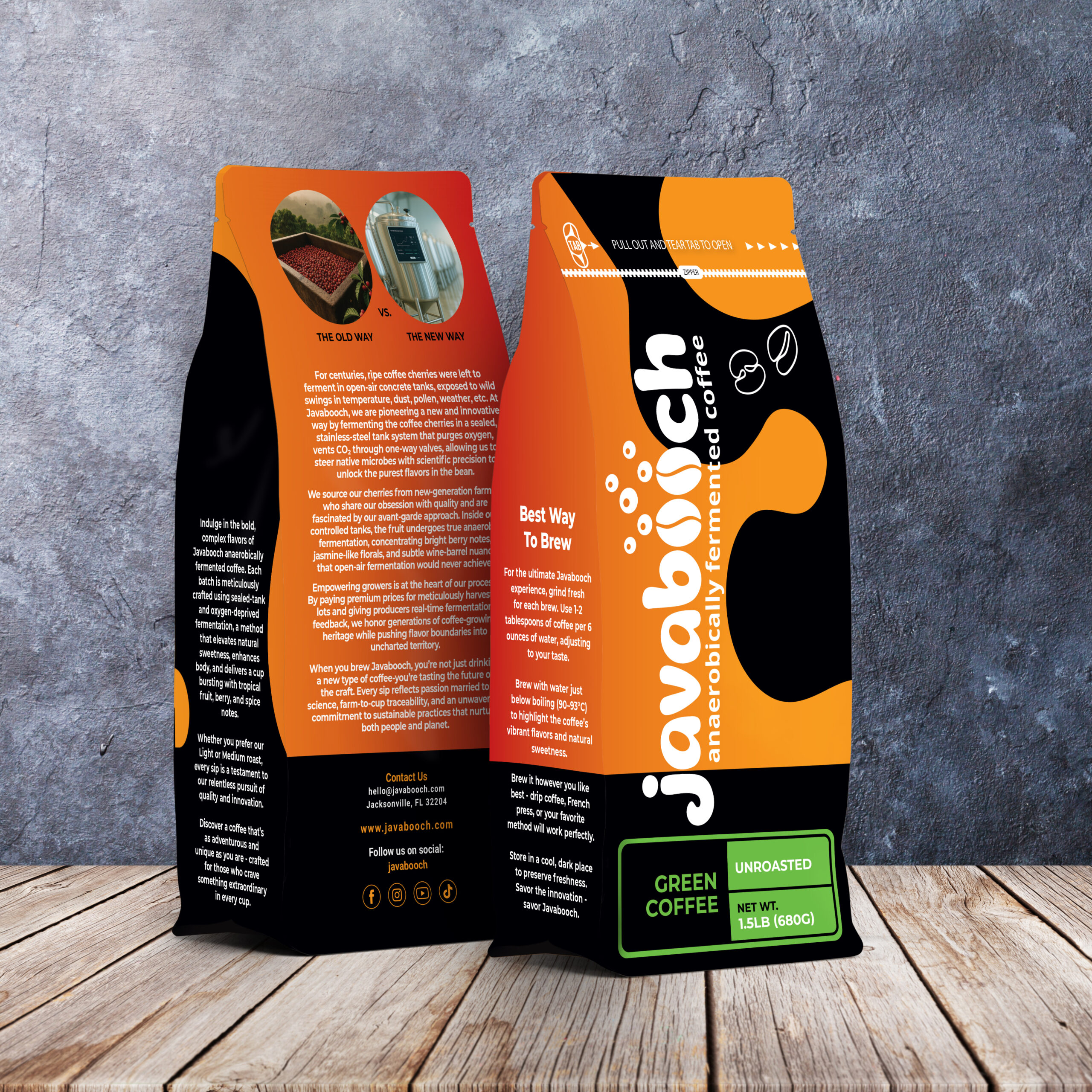 Javabooch Anaerobically Fermented - Green Coffee - Image 3